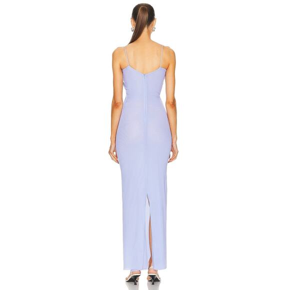 Christopher Esber Molded Venus Dress In Cornflower - 8 - Picture 4 of 4